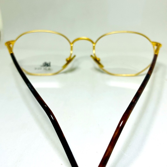 Vintage Women’s Logo Paris Eyeglasses Gold/Tortoise Frame Logo Paris 001 140 - Picture 6 of 8